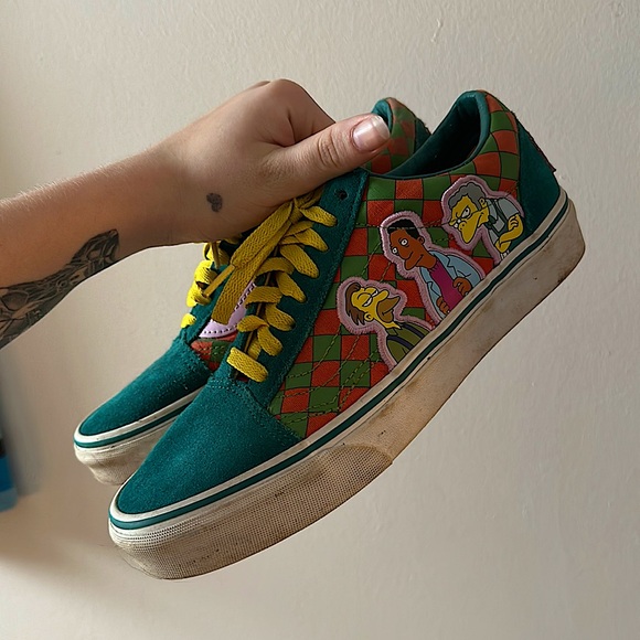 Vans Shoes - Moe's Tavern Simpsons Vans